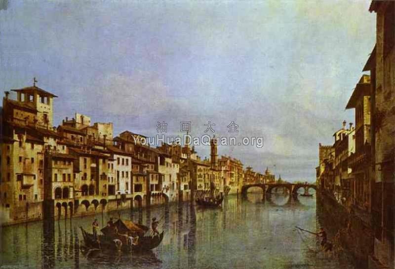 Arno in Florence - 贝尔纳多·贝洛托